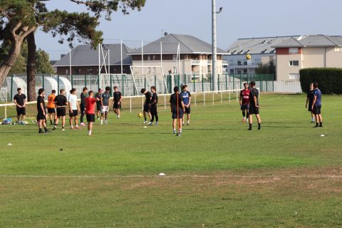 Reprise de l'entraînement