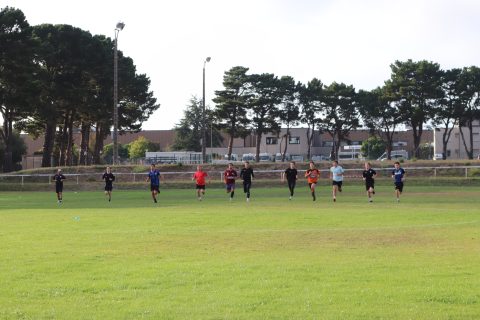 Reprise de l'entraînement