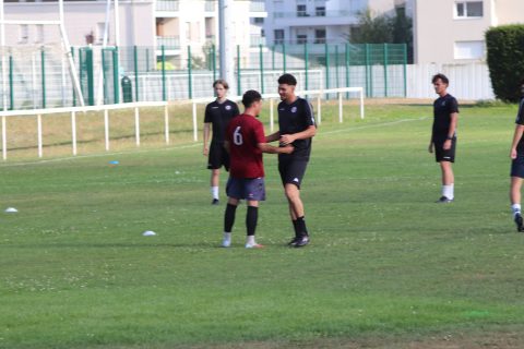 Reprise de l'entraînement