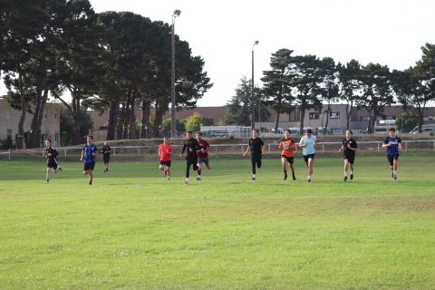 Reprise de l'entraînement