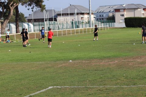 Reprise de l'entraînement