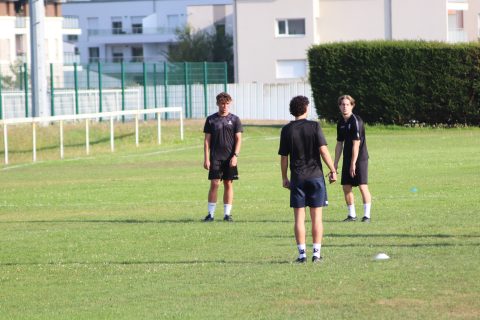Reprise de l'entraînement