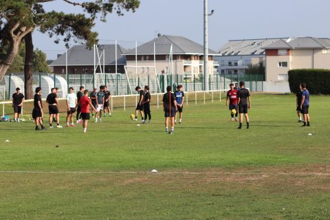 Reprise de l'entraînement