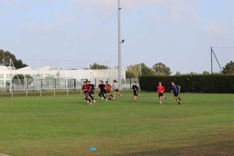 Reprise de l'entraînement