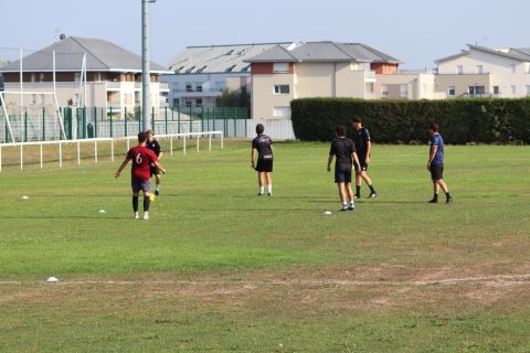 Reprise de l'entraînement