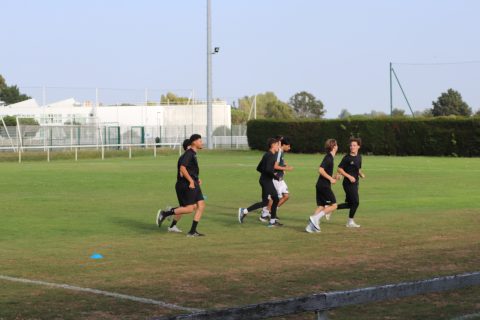 Reprise de l'entraînement