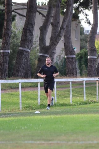 Reprise de l'entraînement