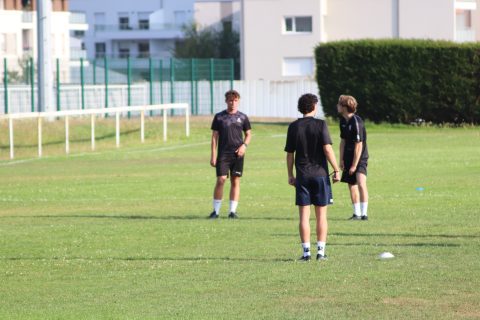Reprise de l'entraînement