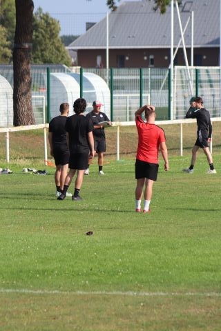 Reprise de l'entraînement