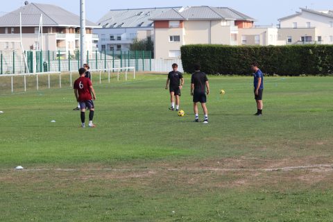 Reprise de l'entraînement