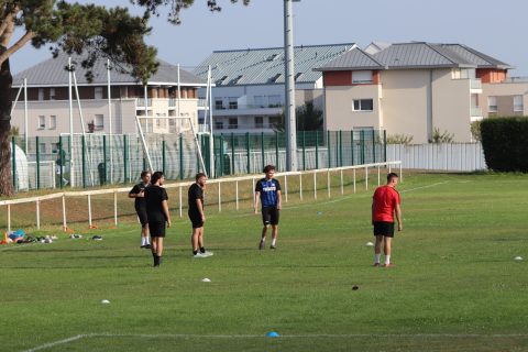 Reprise de l'entraînement
