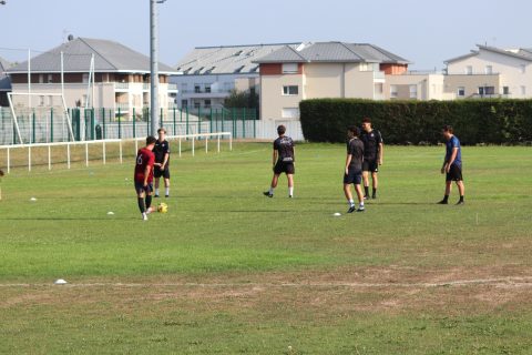 Reprise de l'entraînement