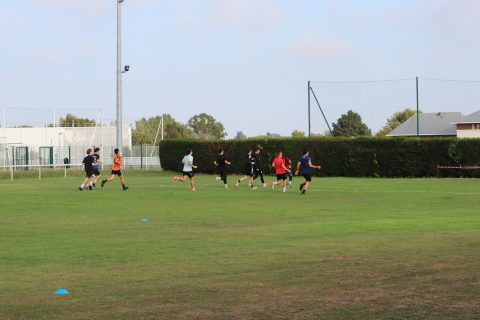 Reprise de l'entraînement