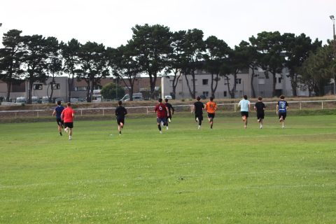 Reprise de l'entraînement