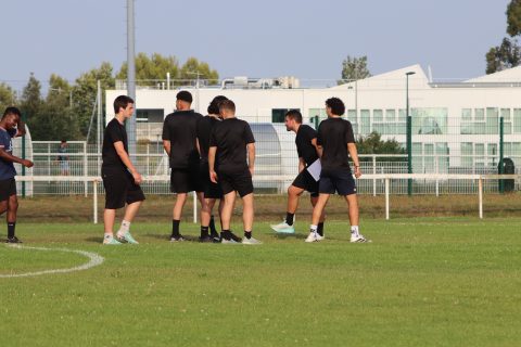 Reprise de l'entraînement