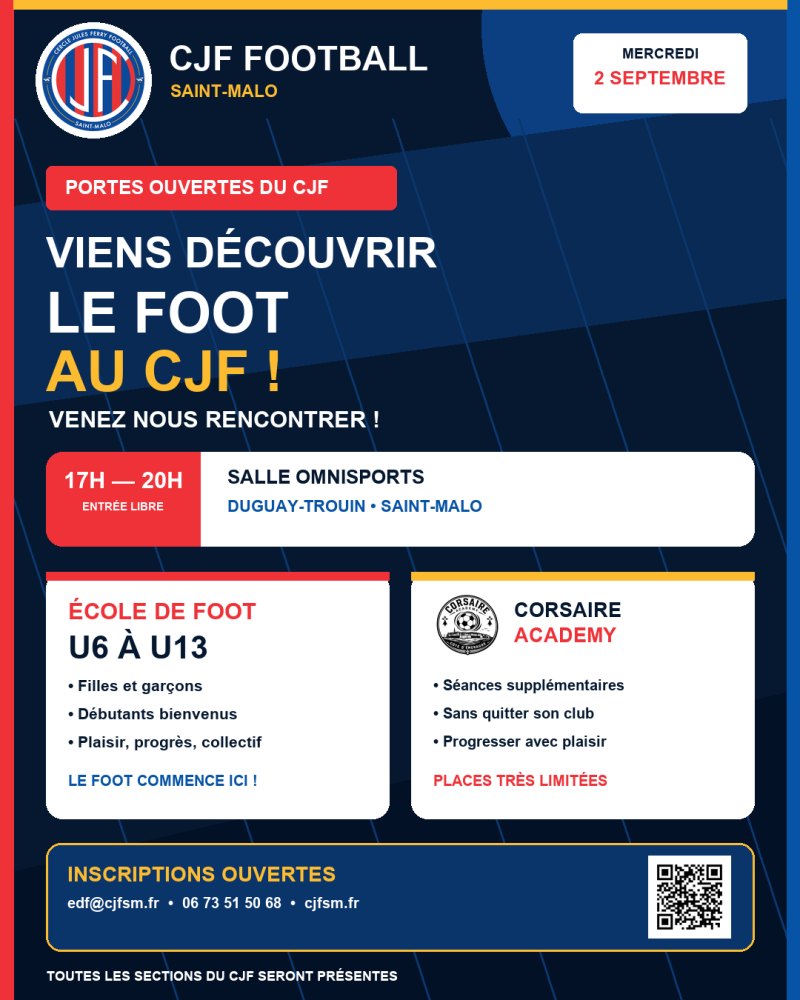 Portes ouvertes CJF Omnisport
