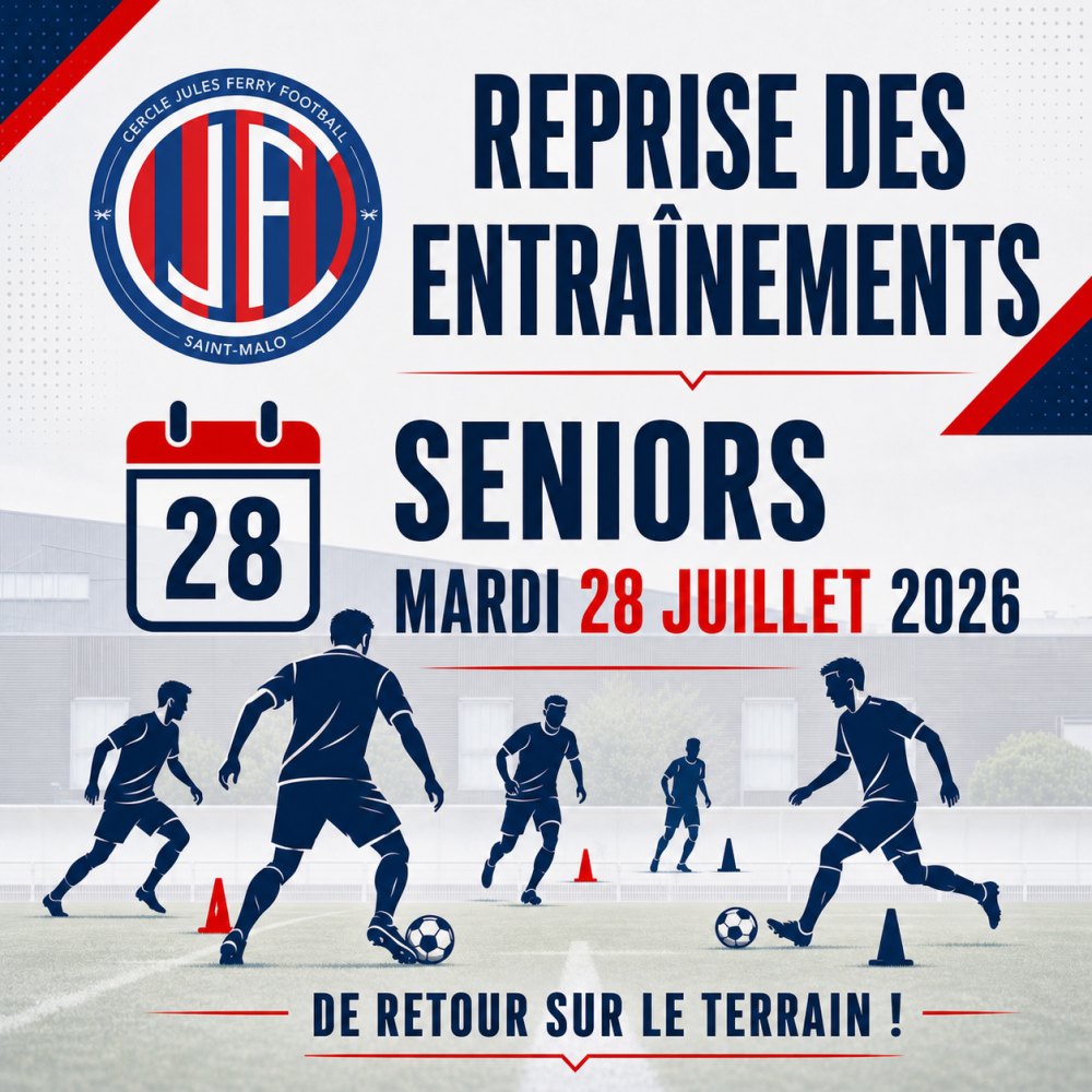 Reprise des entraînements seniors