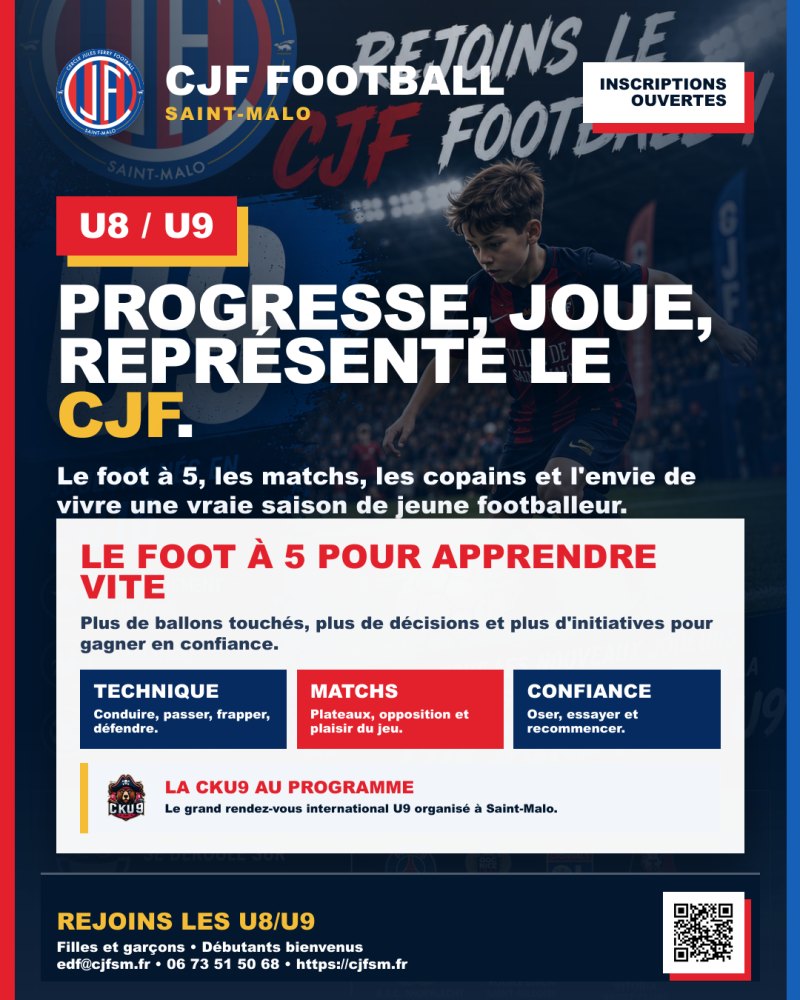 U8/U9 : progresser grâce au foot à 5