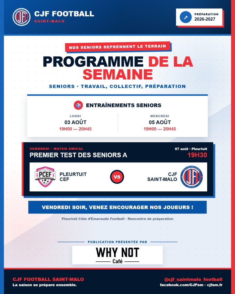 𝗣𝗥𝗢𝗚𝗥𝗔𝗠𝗠𝗘 𝗗𝗘 𝗟𝗔 𝗦𝗘𝗠𝗔𝗜𝗡𝗘
